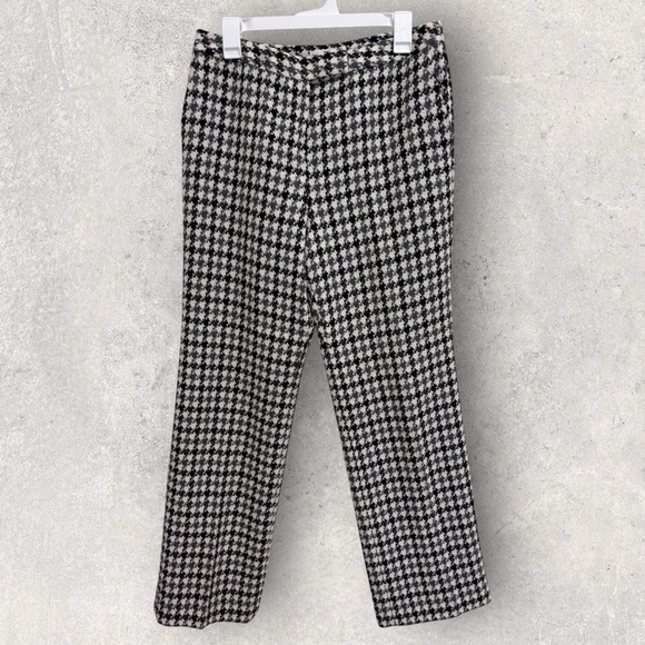 Talbots Pants - Vintage Talbots wool houndstooth pants